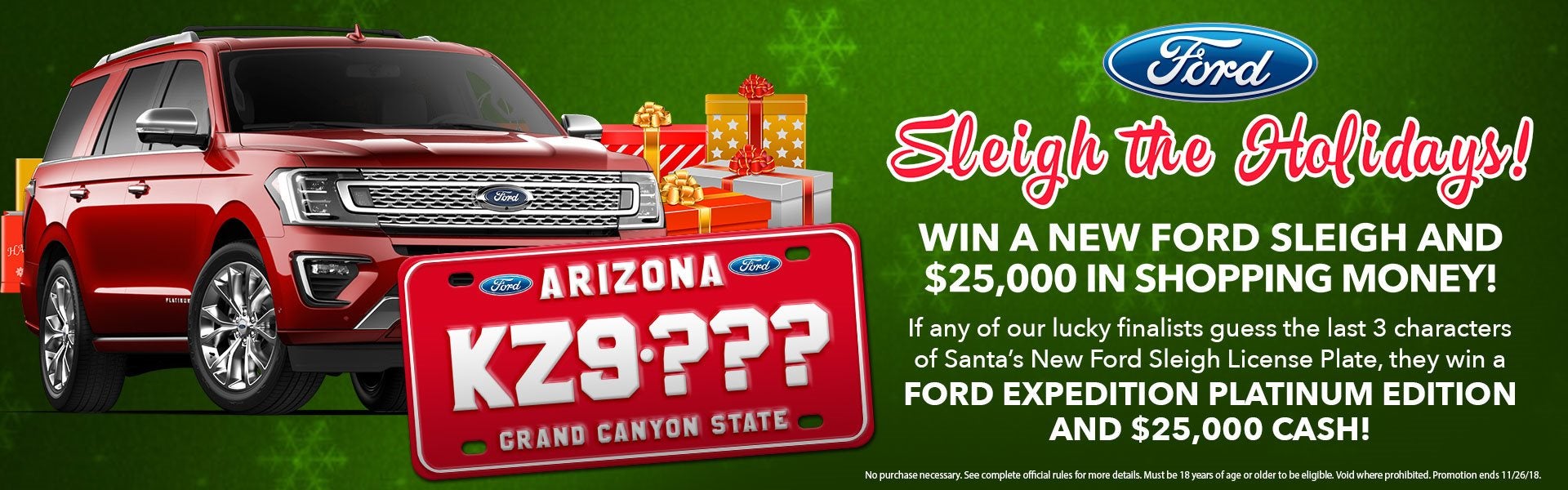 Rodeo Ford Sleigh the Holidays Contest