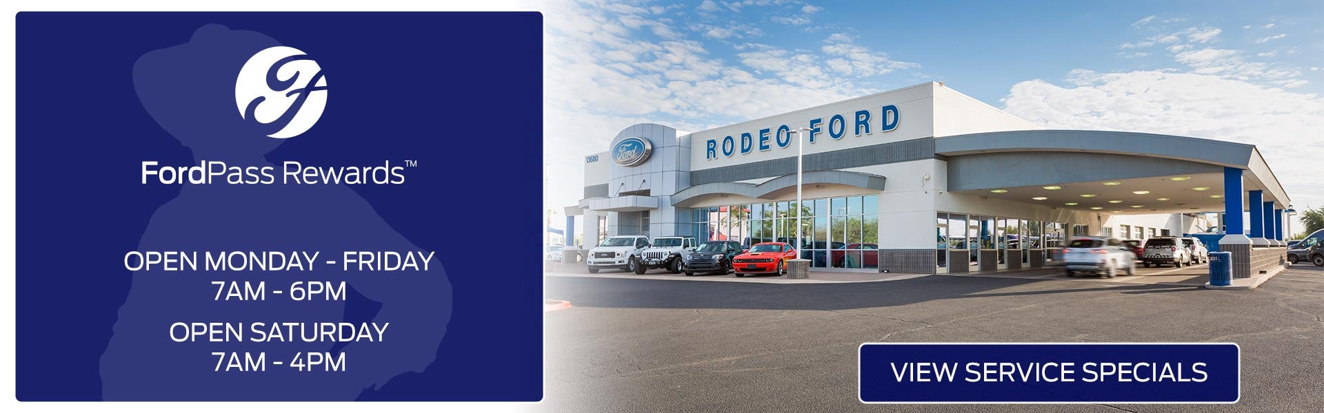 Come to Rodeo Ford and get FordPass Rewards